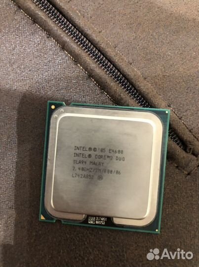 Процессор intel core 2 duo E4600 2.40 GHz