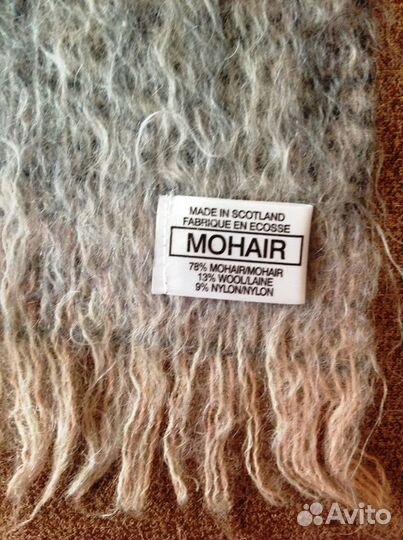 Шарф мохеровый Шотландия