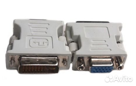 Адаптер конвертер с hdmi на VGA. Переходники с DVI