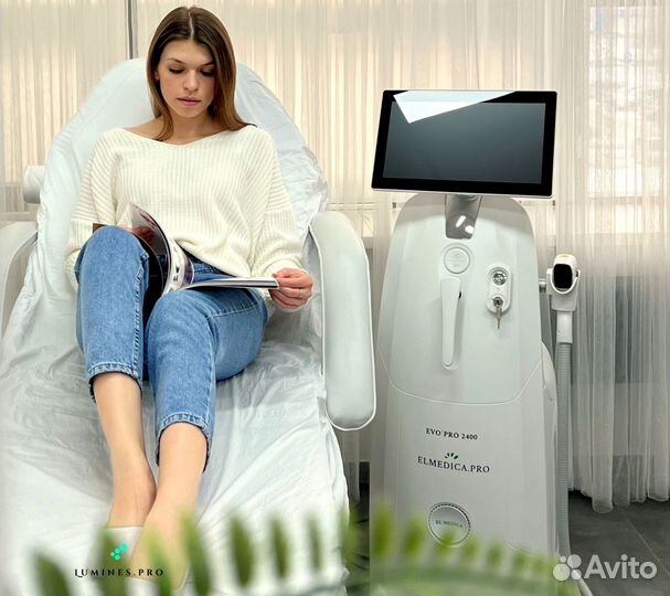 Диодный лазер для эпиляции Lumines Макс Ван 1200вт