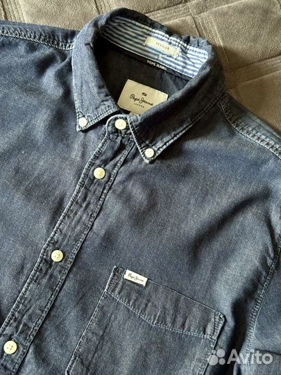 Новая джинсовая рубашка Pepe jeans M