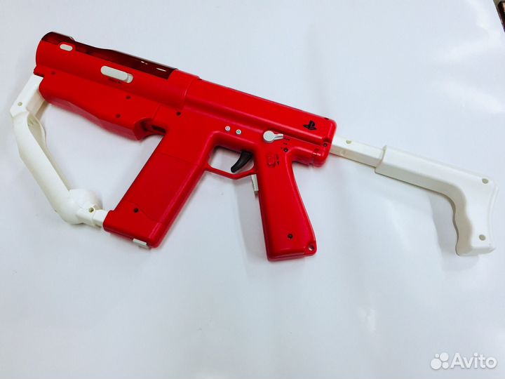 Автомат пистолет для PS 3 + игры