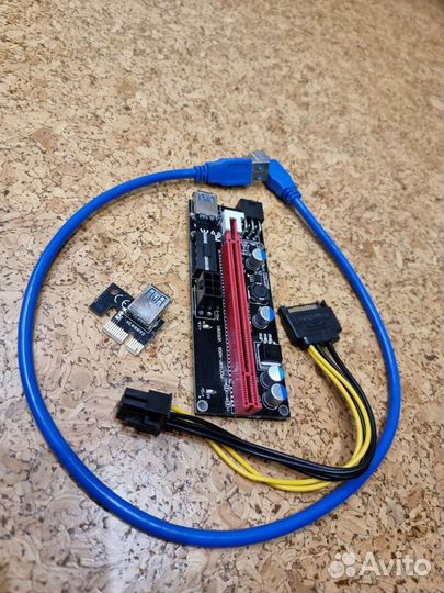 Райзер pci-e новый