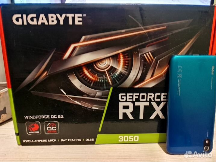 Видеокарта nvidia Geforce RTX 3050 Gigabyte