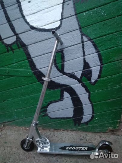 Самокат детский двухколесный бу
