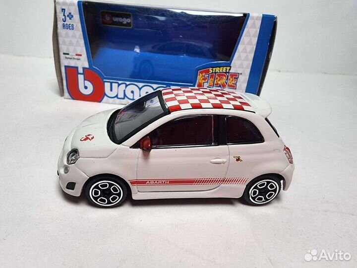 Abarth 500 Bburago 1:43