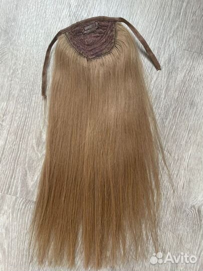 Хвост шиньон натуральные волосы AngeloHair