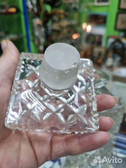 Графин, штоф хрустальный, Bohemia, Чехия