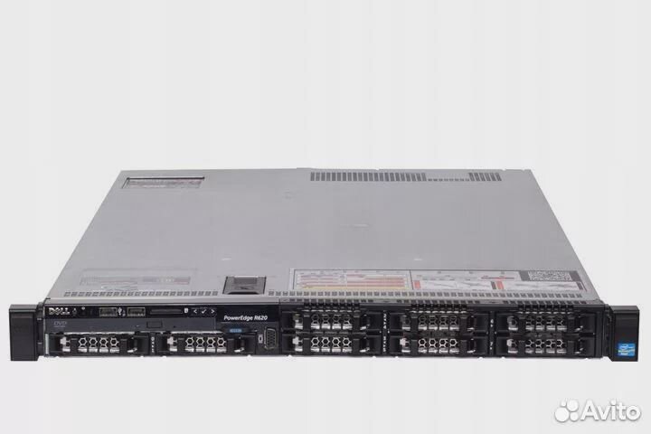 Dell PowerEdge R620 8 SFF Н710\2х750W\2x2620\16gb