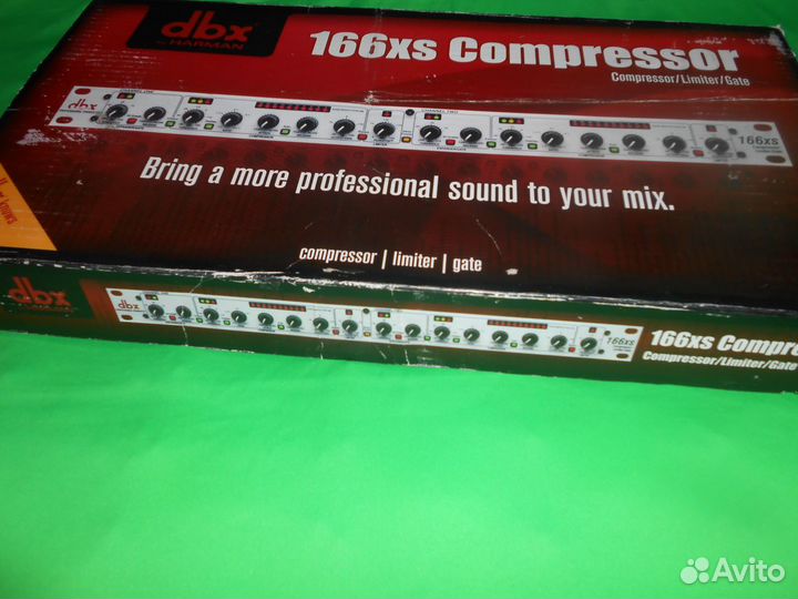 Компрессор-лимитер DBX 166XS (166XL)