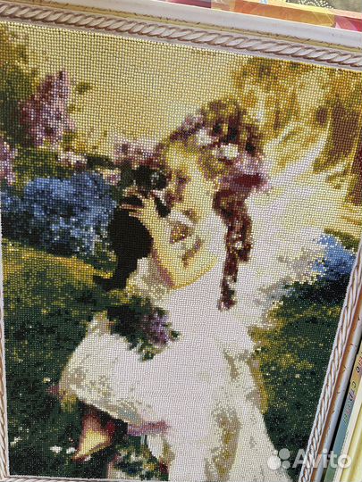 Картина алмазами