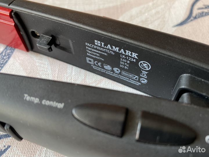 Выпрямитель для волос Lamark