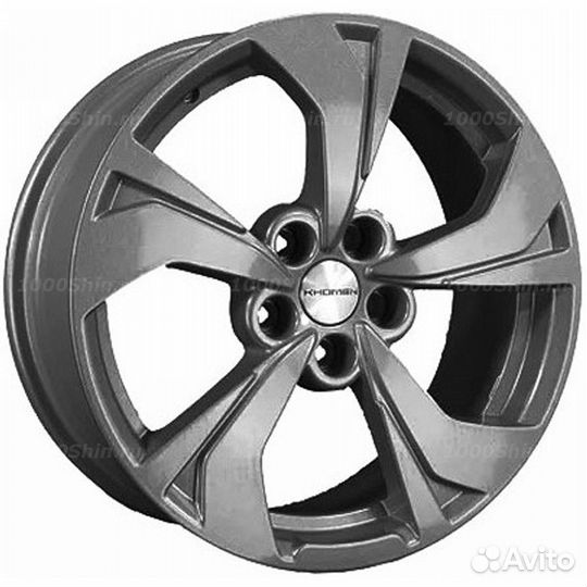 Диск 7*17 5*108 ET33 60,1 Khomen Wheels KHW1724 Gray (Exeed LX)