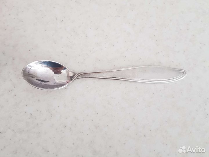 Ложки мельхиоровые чайные СССР столовые приборы