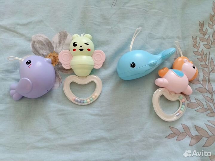 Детский мобиль в кроватку музыкальный