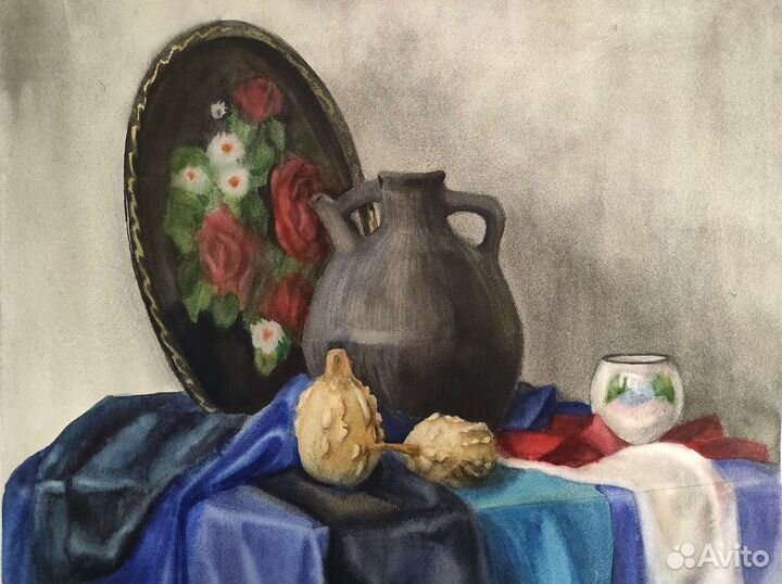 Акварельный натюрморт картина