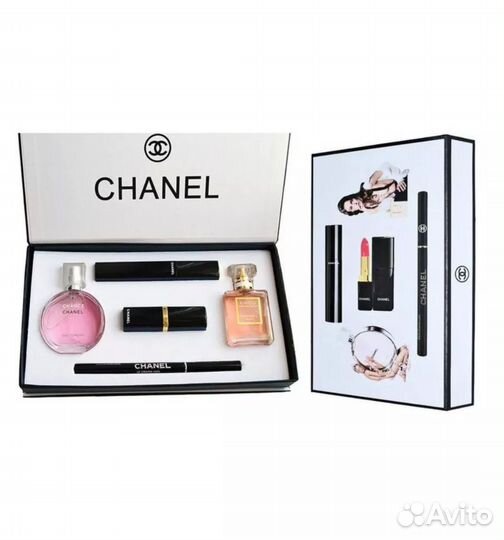 Подарочный набор Chanel 5в1
