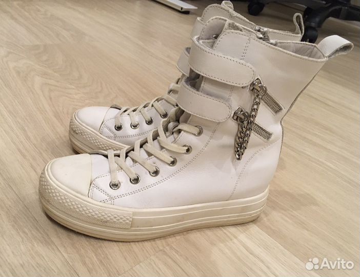 Ботинки зимние натуральная кожа