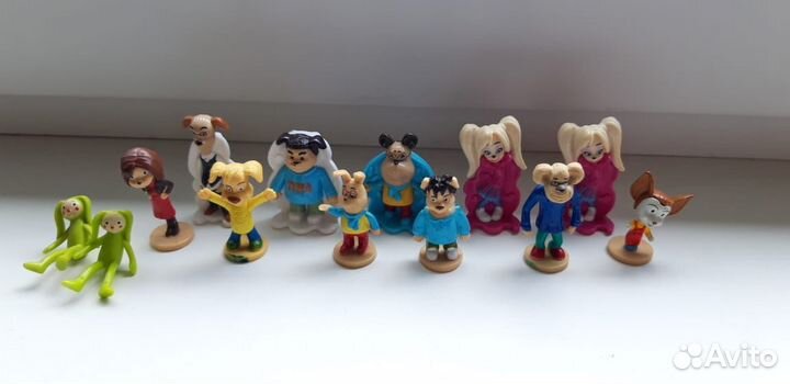 Игрушки из киндера коллекции