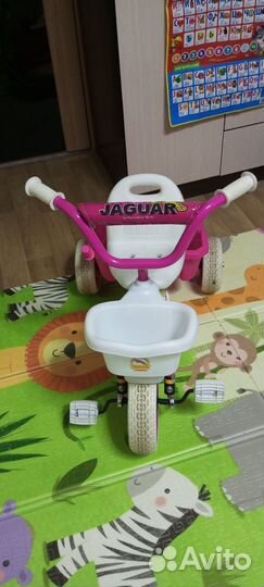 Велосипед детский с родительской ручкой