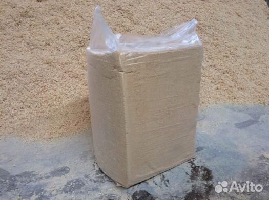 Опилки в брикетах Стружка от производителя