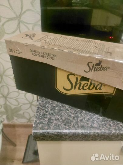 Влажный корм для кошек шеба