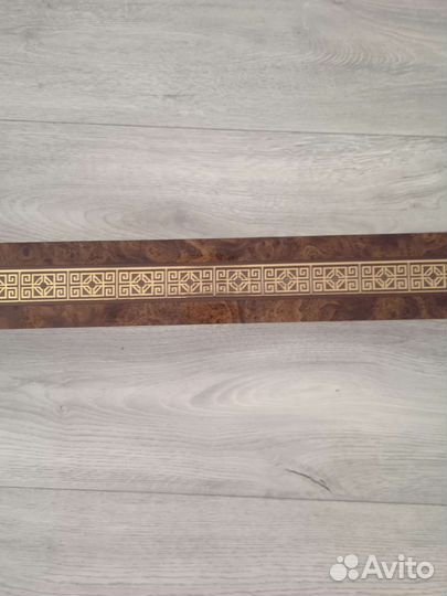 Гардина потолочная для штор с лентой декора