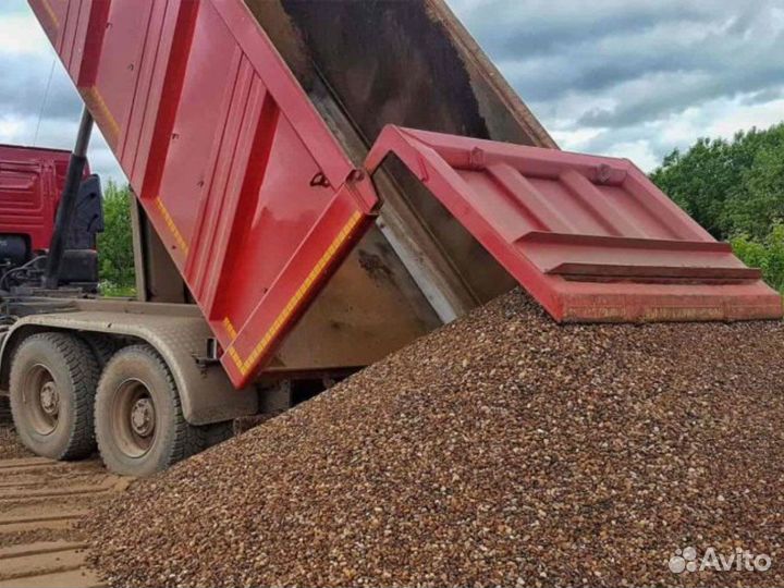 Щебень \ Отсев гранитный 20 фракции от трех кубов