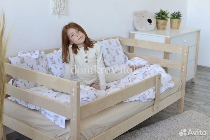 Детская кровать от 3 лет из массива