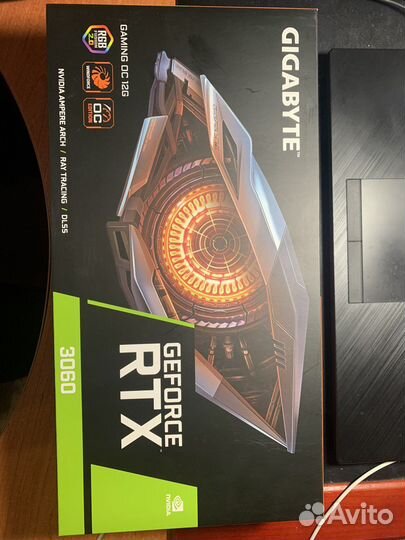 Видеокарта gigabyte GeForce rtx 3060 gaming oc 12g