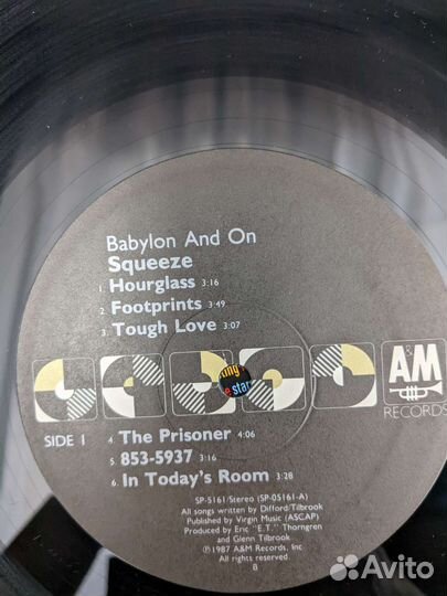 Виниловая пластинка Squeeze