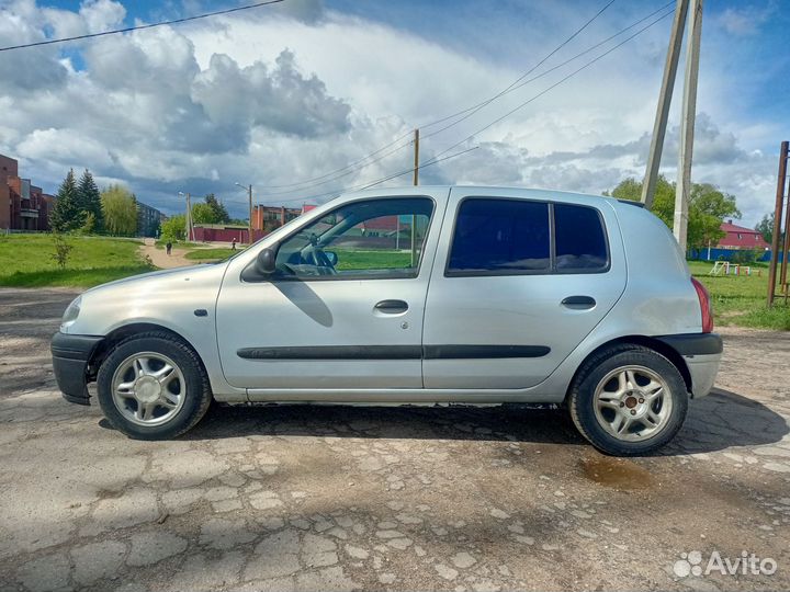 Renault Clio 1.1 МТ, 2001, 184 000 км