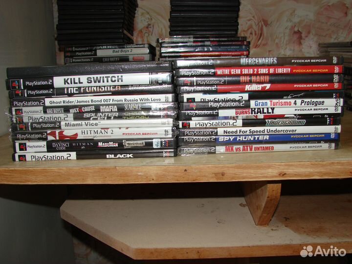 Игровые диски на ps2