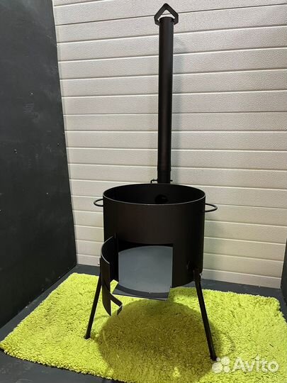 Печь под казан 12 л. усиленная 3 мм
