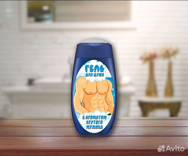 Наклейка на шампунь