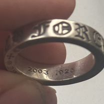 Chrome Hearts кольцо серебро