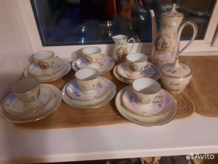 Чайный сервиз Мадонна Oscar Schlegelmilch, гдр