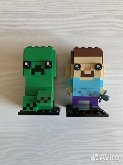 Lego Brickheadz 41612 Minecraft Стив и Крипер