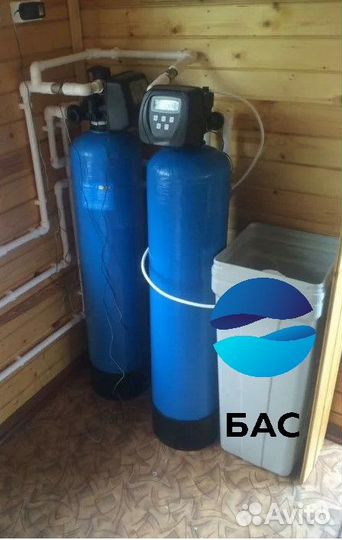 Обезжелезивание воды (Ручной клапан) /Фильтрация в