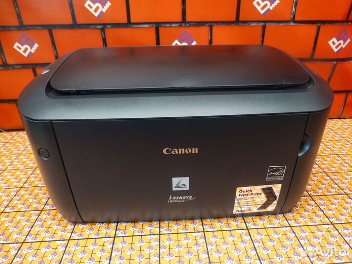 Принтер Canon LBP6020B новый картридж, новый ролик