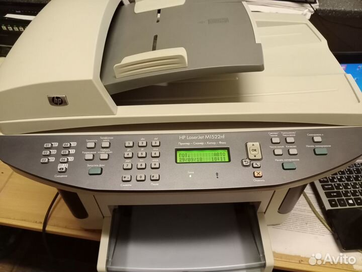 Лазерный мфу HP LaserJet M1522nf сетевой