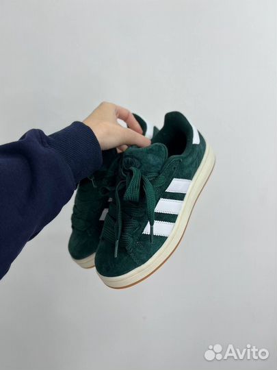 Adidas Campus 00s зеленые