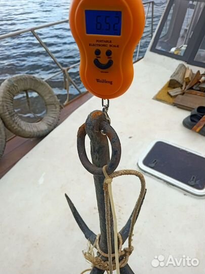 Якорь кошка 6,5 кг заводской, стальной