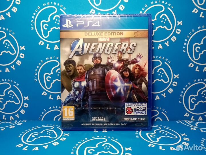 Marvel's Avengers Мстители Deluxe PS4