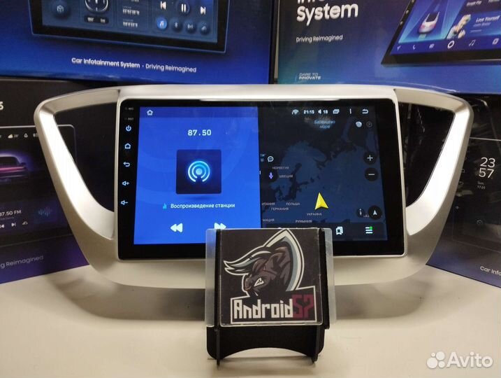 Магнитола Hyundai solaris 2