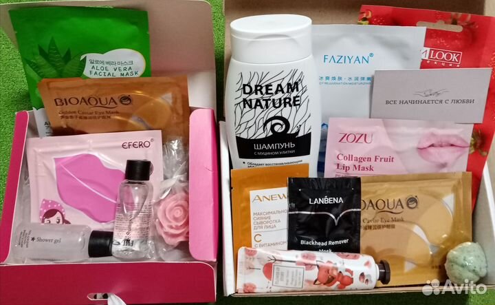 Бьюти боксы с косметикой