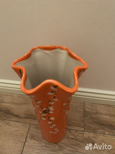 Ваза керамическая с узором