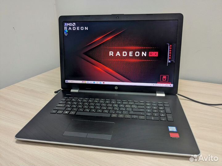 Мощный ноутбук Hp экран 17.3 /16gb/2 видеокарты