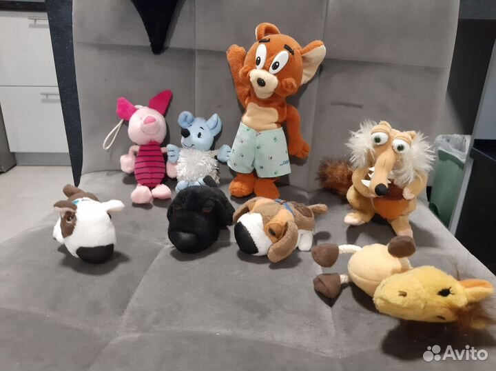 Мягкие игрушки из макдональдса и другие