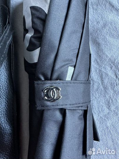 Черный зонт Chanel